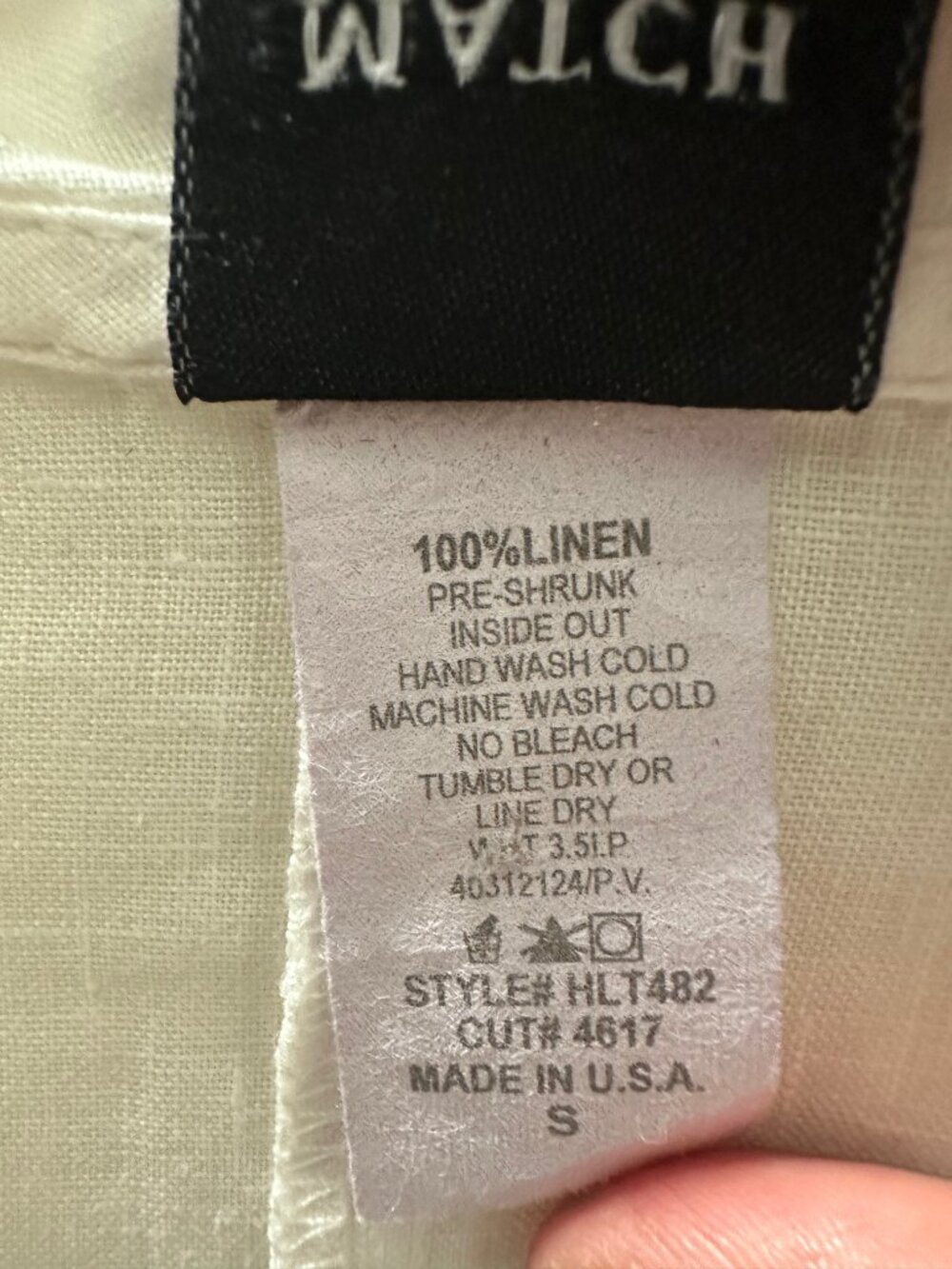 100% Linen tunic - Picture 3 of 3